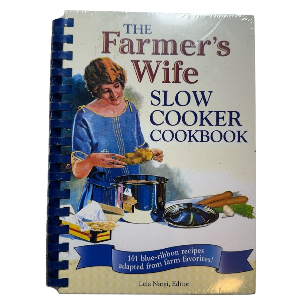 The Farmer's Wife Slow Cooker Cookbook: 101 Blue-Ribbon Recipes (2009 Hardcover)